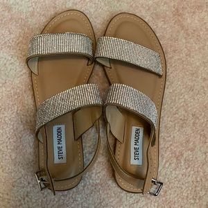 Steve Madden sparkle sandals